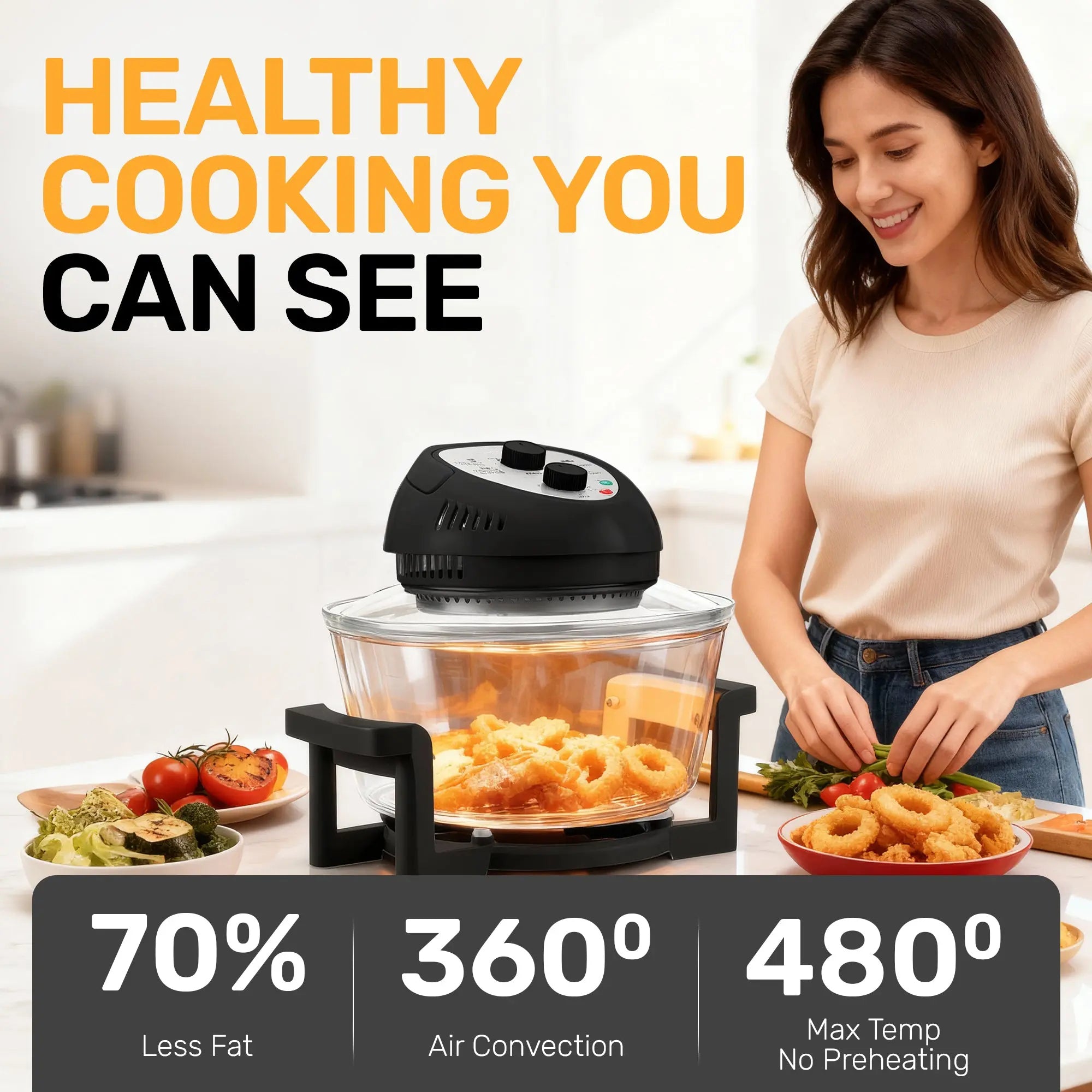 16 Quart Extra Large Air Fryer